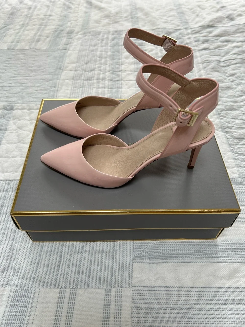 Louise et Cie Pink Kitten Heel